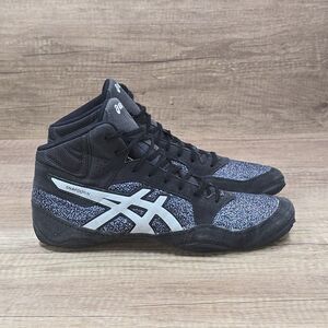 Asics Snapdown 2 Men's Size 10 Black Stone Gray Wrestling Shoes (1081A027)